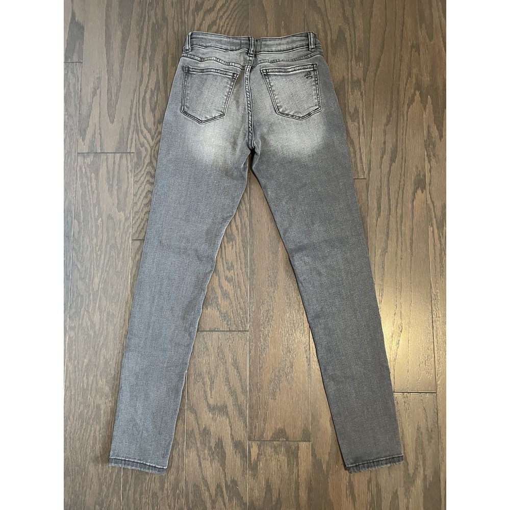 DL1961 Chloe Skinny Jeans Size 12 Blue 27.5" Inseam Gray - Picture 2 of 8